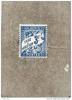 ALGERIE :Timbre Taxe Dentelé 14 X 13 1/2 - Postage Due