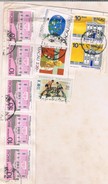 Macau, 1985, # 429, 459, 464, 473, 474, Fragmento, Used - Oblitérés