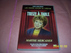 LES GRANDS SUCCES DU THEATRE  °°  TREIZE A TABLE AVEC MARTHE MARCADIER - Konzerte & Musik