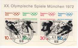 Bund Block 06 Olympische Spiele München Used Gestempelt  Bonn - 1959-1980