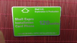 Phonecard UK Shell Expro 047 C Used Rare - Other & Unclassified