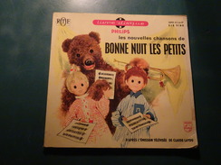 Les Nouvelles Chansons De Bonne Nuit Les Petits, Livre-disque, ORTF, Philips E1E 9180, D'après L'émission De C. Laydu - Children