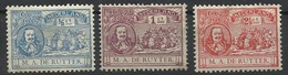 PAYS BAS N° 73 à 75 Neuf Avec Charnière De 1907 - Unused Stamps