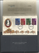 Great Britain, 1978 The Coronation Silver Jubilee Issue, Sterling Silver Proof Of Franklin Mint. - Mint Sets & Proof Sets