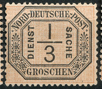 Stamp North German 1870 Confederation Official 1/3gr Mint  Lot22 - Mint