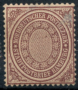 Stamp German States NORTH GERMAN CONFEDERATION 1868-69 1/2s Mint  Lot2 - Postfris