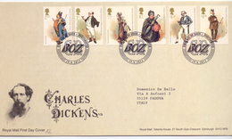 Great BritainFDC 2012 Dickens NEW PRICE - 2011-2020 Decimal Issues