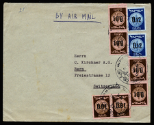 A4374) Israel Airmail Cover From 21.4.60 To Bern / Switzerland - Lettres & Documents