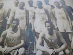 CPA Sport Jeux Olympiques De 1924 Course à Pied Athlétisme L'équipe D'Uruguay - Atletismo