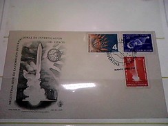 102550) FDC-argentina Sede De La Commissione Internazionale Di Investigazione Dello Spazio- 29-5-1965 - Amérique Du Sud