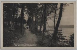 Hotel Seerose Meisterschwanden Und Hallwilersee, Strandpartie - Photo: J. Gaberell No. 13548 - Meisterschwanden