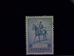 Australia, Scott #153, Used (o), 1935, King George V On Horseback, 3d - Oblitérés