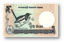 BANGLADESH - 2 Taka - ND ( 1988 - ) - Pick 6 C.c - Unc. - Government Of Bangladesh - 2 Scans - Bangladesch