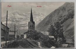 Matt Kirche (Glarus) - Photo: E. Jeanrenaud - Stempel: Engi - Engi