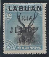 Labuan - N° 66 * - Neuf Avec Charnière - Variété De Surcharge : JUBILE - RARISSIME - Bornéo Du Nord (...-1963)