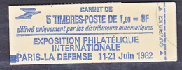 France 2155 C1   Carnet Sabine Fermé  Neuf ** TB MNH  Sin Charnela Cote 13 - Modern : 1959-…
