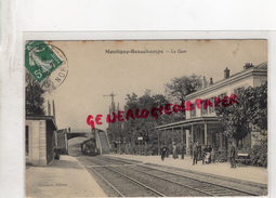 95 - MONTIGNY BEAUCHAMPS - LA GARE  1909 - Montigny Les Cormeilles