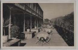 Terrasse Hotel-Kurhaus Quarten über Dem Wallensee - Photo: Alb. Steiner - Quarten