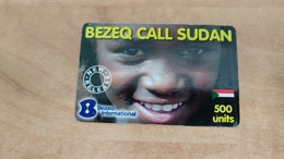 Israel-bezeq Call Sudan-(2)-(30.11.11)-(500units)-bezeq International-used Card Very Good - Sudan