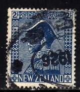 NOUVELLE ZELANDE / NEW ZEALAND / YT 184 A BLEU FONCE  COTE 75 € - Gebraucht