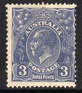 AUSTRALIE CONFEDERATION  AUSTRALIA / YT N° 54 DENT A   COTE 40 €  SANS GOMME FILIGRANE MULTIPLE - Mint Stamps