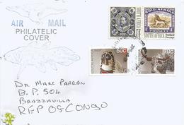 RSA South Africa 2016 Beacon Bay Stamps On Stamps Pearls Handicrafts Cover Via DRC - Brieven En Documenten