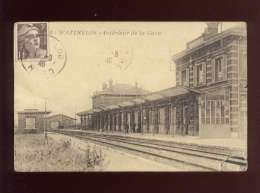 59 Wattrelos Intérieur De La Gare édit. Lucien Pollet N° 1 Chemin De Fer Train - Wattrelos