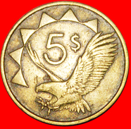 § SUN AND EAGLE: NAMIBIA ★ 5 DOLLARS 1993! LOW START ★ NO RESERVE! - Namibie