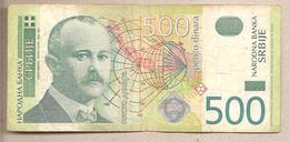 Serbia - Banconota Circolata Da 500  Dinari - 2004 - Serbien