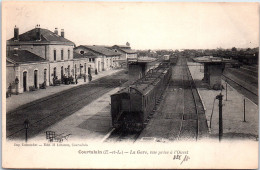 28 COURTALAIN - La Gare, Vue Prise à L'ouest. - Courtalain