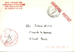 FRANCE - Enveloppe Envoyée D´une Base Aérienne - Pour étude Des Bases - Détaillons Collection - A Voir - Lot N° 20942 - 1960-.... Covers & Documents