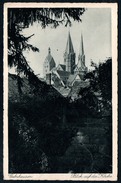 8698 - Alte Ansichtskarte - Gelnhausen - Blick Auf Die Kirche - Jean Kalbfleisch - Gelnhausen