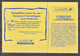 France 2874 C9 Carnet Marianne De Briat  Non Plié  Neuf ** TB MNH  Sin Charnela Cote 130 - Modern : 1959-…