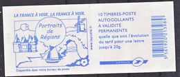 France 3744 B C 4 Carnet Marianne De Lamouche  Non Plié  Neuf ** TB MNH  Sin Charnela Faciale 11.8 - Modern : 1959-…