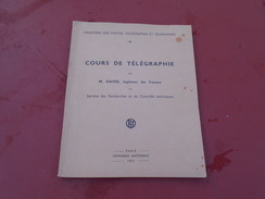 Cours De Telegraphie   1951 - 18 Años Y Más