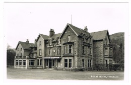 RB 1138 - Real Photo Postcard - Royal Hotel Tyndrum - Perthshire Scotland - Perthshire