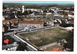 13399-LE-59-RAISMES-Le Terrain Des Sports-Vue Aérienne-----------terrain De Football Avec Match En Cours - Raismes