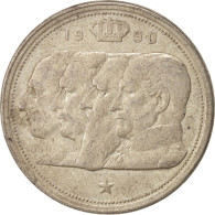Monnaie, Belgique, 100 Francs, 100 Frank, 1950, TTB, Argent, KM:138.1 - 100 Franc
