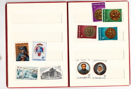 LUXEMBOURG - LOT 10 TIMBRES MNH** - COURVOISIER - LOUIS BRAILLE - DE BLANNEN THEIS - PROTECTION CIVILE - LAC DE .... - Sonstige & Ohne Zuordnung