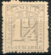 Stamp German States  Hamburg 1864-651 1/4s Mint Lot#10 - Hamburg