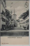 Gruss Aus Mellingen - Hauptstrasse - Photo: Dichtel - Animee - Mellingen