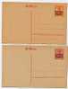 BAYERN P111-112a 2 Postkarten  1919 Kat. 17,00 € - Enteros Postales