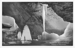 05180  "AUSTRIA GMUNDEN-DACHSTEIN-REISENEISHOHLE" ANIMATA, GROTTA, FOTO R. PILZ, TIMBRO. CART.  NON SPED. - Gmunden