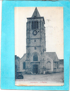 BOUCHAIN - 59 - Une Vue De L'Eglise Avec Auto Devant L'Edifice - ENCH1612 - - Bouchain