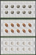 !a! GERMANY 2016 Mi. 3235-3237 MNH SET Of 3 SHEETS (10 Each) - Ball Games - 2011-2020