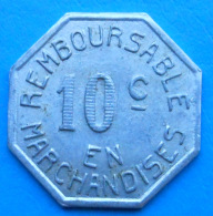 64 Pau MILITAIRE MILITARIA Coopérative Militaire 10 Centimes Elie 30.2 - Monétaires / De Nécessité