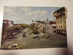 BRAZIL  JOAO PESSOA  TRAFFIC  TRAMWAY ,  POSTCARD , O - João Pessoa