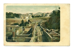 Italië Ercolano Panorama - Ercolano