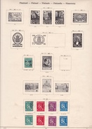 Finlande - Collection Vendue Page Par Page - Timbres Oblitérés / Neufs *(avec Charnière) -Qualité B/TB - Collections