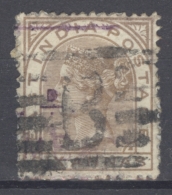 INDIA 1874-79: YT 30, O - FREE SHIPPING ABOVE 10 EURO - 1858-79 Compagnie Des Indes & Gouvernement De La Reine